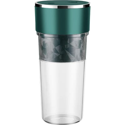 Juicerbeker Smoothie- en Shakes Blender Fruitmixer Mini Draagbare Mixerbeker USB Oplaadbaar Fruit groen