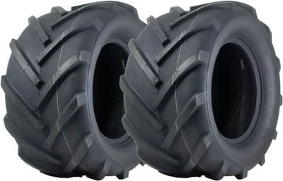24x12.00-12 tractorband, open midden, 6-laags Wanda P328, zitmaaier - set van 2