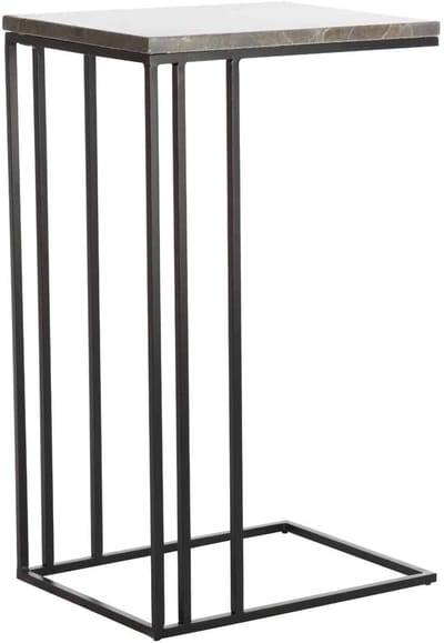 Light & Living Bijzettafel Roshan - Bruin - 41x31x66cm - Modern