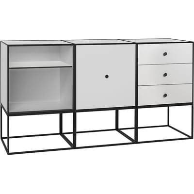 Audo Frame Sideboard 49 Trio - lichtgrijs