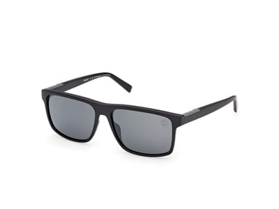 Timberland Tb00006 Gepolariseerde Zonnebril Zwart Smoke/CAT3 Man