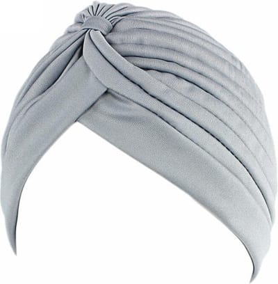 Scoby - Tulband - Dames Hoofdwrap - Hoofddoek - Head Wrap - Slaapmuts - Damesmuts - Chemo Muts - Licht Grijs