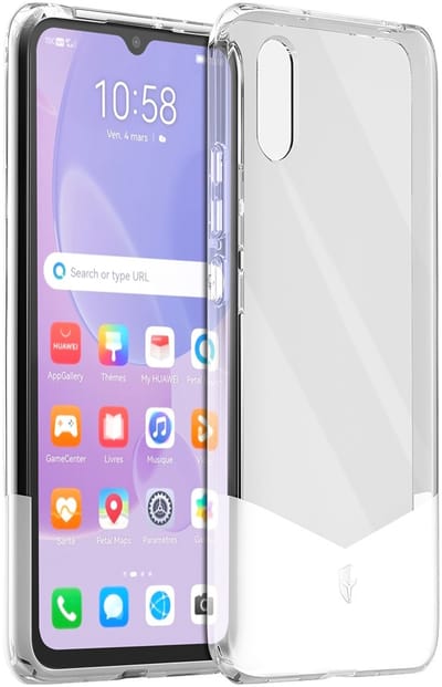 Force Case, Hoesje geschikt voor Xiaomi Redmi 9A - PURE Versterkt, Transparant
