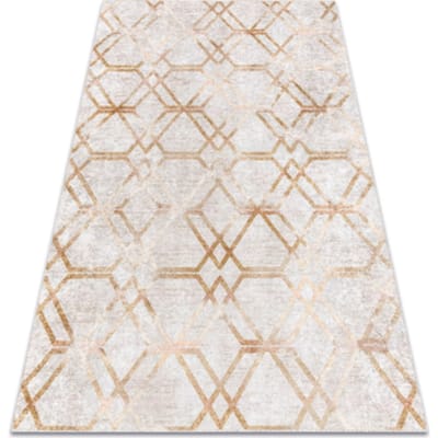 Kleden Rugsx MIRO 51805.804 tapijt wasbaar geometrisch, geruite 80x150 cm