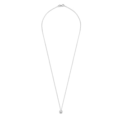 Blush - 14 Karaat Witgouden Ketting 3067WZI (Lengte: 42.00 cm)