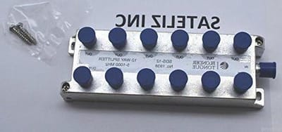 TV Signaal Splitter - Kabel Verdeler - Signaal Verdelen - 12 Uitgangen - 5-1000 MHz - Metaal