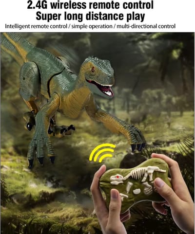 Dinosaurus speelgoed- dinosaurus- met afstandsbediening - dinosaurus speelgoed- 2.4GHZ- remote controle-