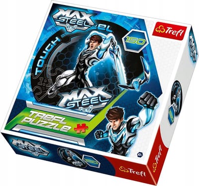 Trefl 150 Max Steel Ronde puzzel: Sterk als Staal