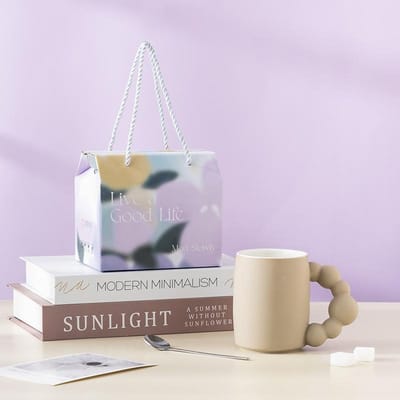 Mug Glacé Life Ins Style Cadeaux d'Événement pour Tasse à Café de Haute Valeur Tasse à Eau Souvenir de Vacances 301-400ml