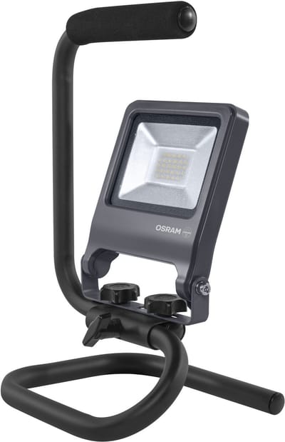 OSRAM LED werklamp S-Stand 20W 840, 4000K koel wit, 1700 lm, IP65, draaibare kop, 2m kabel