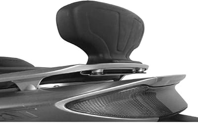 Motorfiets Rugsteun - Passagierssteun Sissy Bar - Comfortabel Reizen - Gemaakt in Italië - 45x45x30 cm - Aluminium