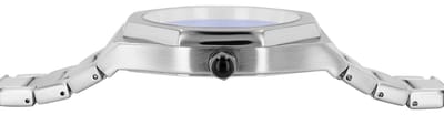 JUST WATCH herenhorloge roestvrij staal van roestvrij staal met datumweergave, inkortbaar, 5 ATM waterdicht