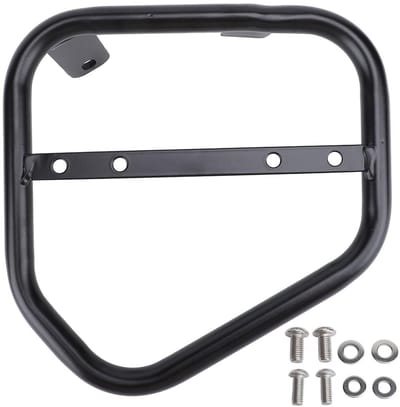 Dailygoods- Zijtas Houder Geanodiseerd Ijzer - Bagagerek Motorfiets - Extra Opbergruimte - Sterke Constructie - Compatibel met Scrambler 400/800 2015-2022 - Duurzaam Gebruik