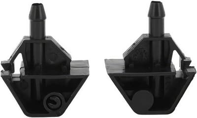2x Windshield Washer Jet Nozzles 28932-JD000 voor Nis-san Q-ashqai J10 en Q-ashqai +2, vervangingsonderdelen voor optimale ruitensproei prestaties