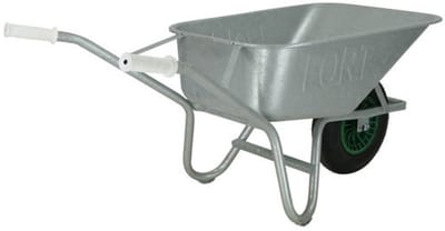 Fort Fort 116V-100 volledig verzinkte kruiwagen 100 liter met 2PLY luchtband