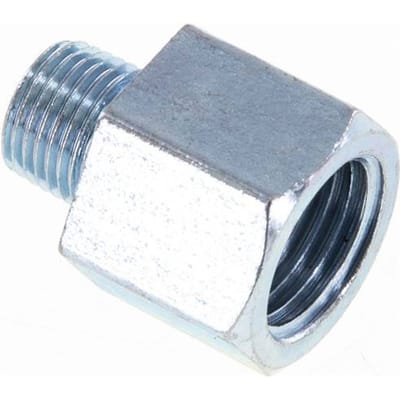 Stalen Mannelijke R 1/8 Inch/Vrouwelijke Rp 1/4 Inch Adapter 18mm