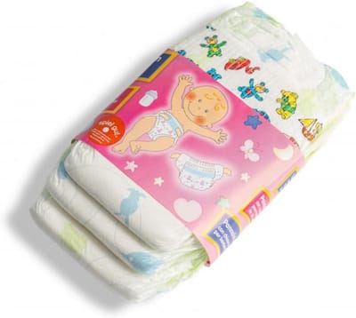 Poppen Luiers Set 4-delig voor Poppen tot 35 cm