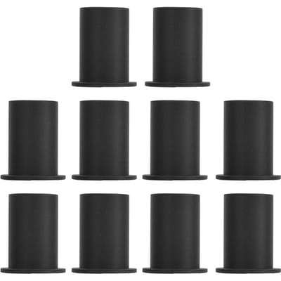 Kit de Passage de Câbles 10 Pièces pour Starlink Œillets de Passage de Câbles en Silicone, Passe-câble Mural pour Câble Ethernet Starlink Noir noir