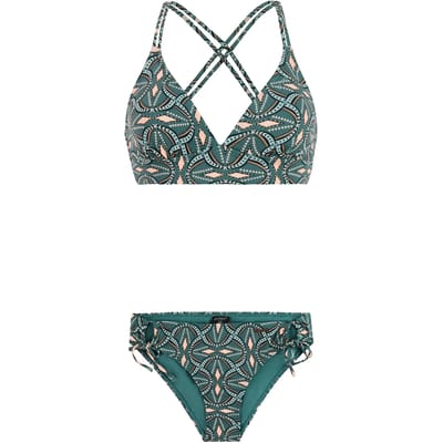Protest PRTGarden - Bikini set Dames - Normale pasvorm - Uitneembare vulling - Medium dekking - Groen
