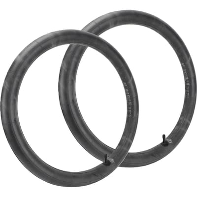 2 STKS 20x2.125 2.35 Fiets Binnenband Rubberen Binnenband Vervanging voor Kinderfiets Scooter black