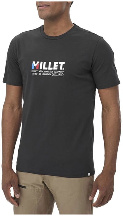 Millet Miv10140 T-shirt Met Korte Mouwen Zwart XS Man