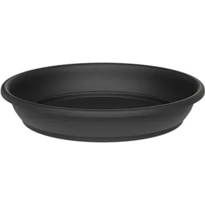 Plantenschotel Basic - Kunststof - Grijs - 24x24cm