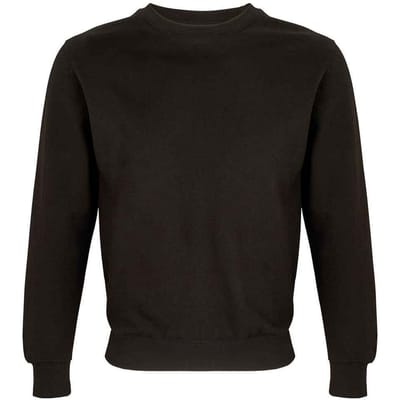 SOLS Columbia Unisex Sweatshirt voor volwassenen (Zwart)