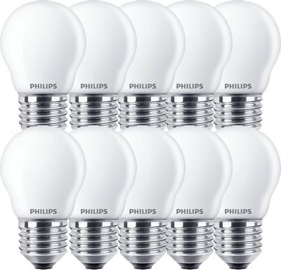 Philips CorePro LEDLuster P45 E27 5W 2700K 470lm 230V - Warm Wit - Per doos á 10 stuks