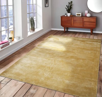 Dutch Lifestyle Vanessa Goud - Viscose - Vloerkleed - Goud