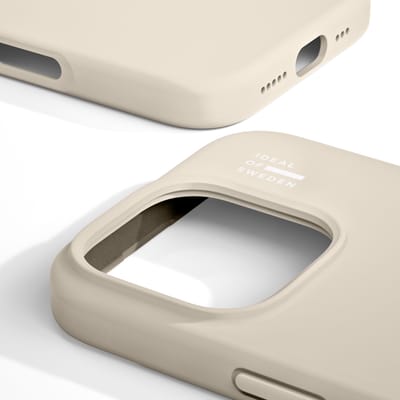 iDeal of Sweden Silicone Case geschikt voor MagSafe geschikt voor iPhone 16 Pro Max - Cloud Dancer