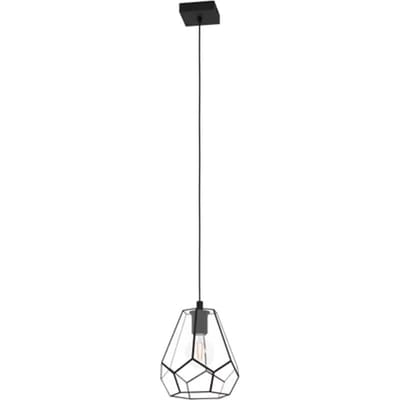 EGLO Mardyke Hanglamp - E27 - Ø 23 cm - Zwart
