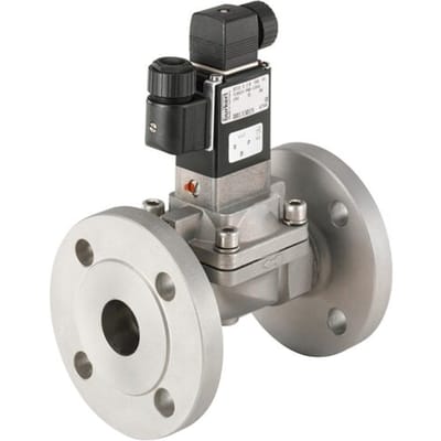 Magneetventiel 40 Mm Flens NC Gietijzer NBR 0.2-10Bar/3-145Psi 24VDC Anti-Waterslag 5282 296739