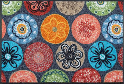 Kleen-Tex Deurmat Wash+Dry Coralis - 50 x 75cm