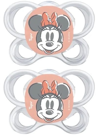 Tigex | SOFT MINI | fopspen | 2 stuks| Disney baby- Minnie | 18-36 maanden | 18-36 maanden