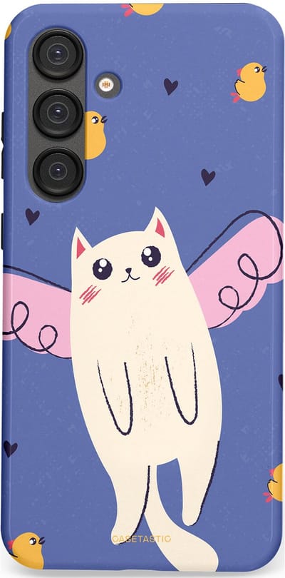 Casetastic Hoesje Geschikt voor Samsung S25 Plus - Stijlvolle Beschermende Duo-layer Case - Kuikendief