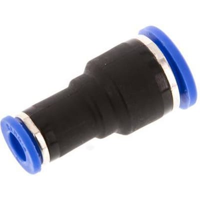 6mm x 10mm PA 66 Insteekfitting NBR [2 Stuks]