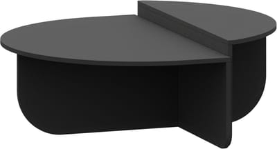 Salontafel Tondesdaslo 90x90x35 cm donkergrijs [en.casa]