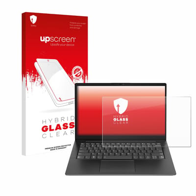 upscreen - Screenprotector voor Lenovo V14 Gen 4 - Folie Beschermfolie Beschermglas transparant