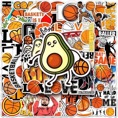 Dailygoods- Stickers 50 stuks - PVC Stickers - Waterdichte Stickers - Doe-het-zelf Stickers - Graffiti Stickers - Cartoon Stickers - Afmetingen 5,5-8,5 cm - Decoratiestickers