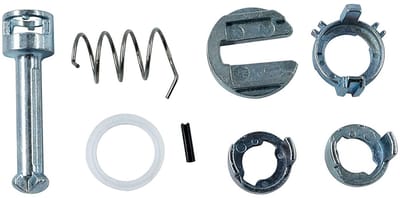JHUBERS- Lock Cilinder Reparatie Kit Hoge Kwaliteit - Deurslot Reparatieset - Vervanging E46 3 Serie - Zinklegering - Afmetingen 12,6 x 10,4 x 1,4 cm - Links/Rechts Compatibel