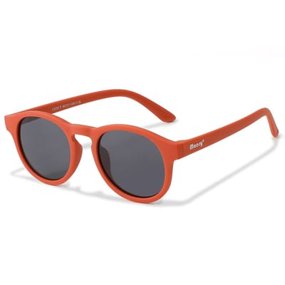 Maesy Kinder Zonnebril Novi - 6 t/m 12 jaar - Flexibel - UV400 Bescherming - Zonnebril Kind - Terracotta Brique