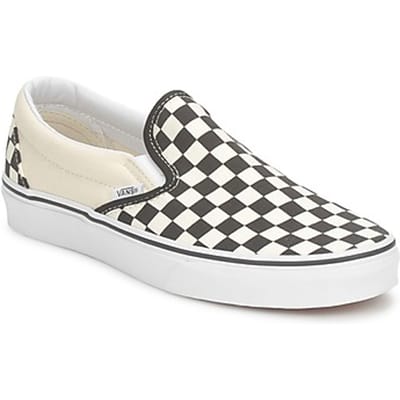 Vans Sneakers - Classic Slip On Checkerboard - EU36 tot EU43 - zwart-gebroken wit