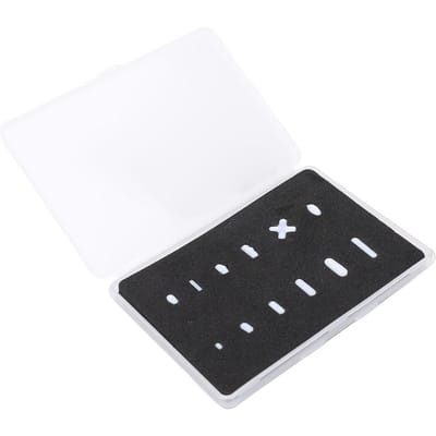 Ensemble de 12 pièces Barreau agitateur magnétique PTFE Agitateur magnétique Mélangeur Barreau d'agitation pour laboratoire