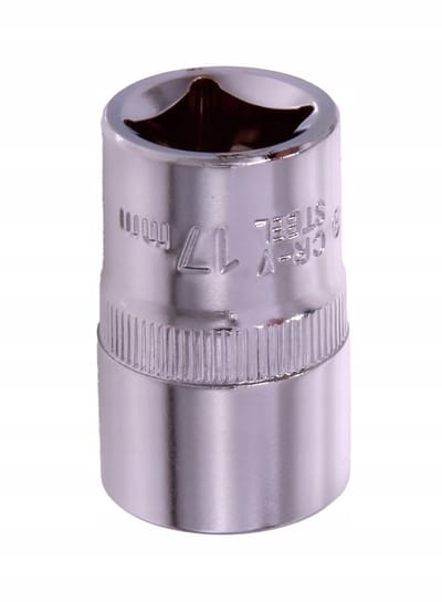 ROOKS 1/2" 17mm Dopslagsleutel, 6-kantig, Professioneel