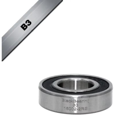 Lager Black Bearing B3 - 16002-2RS - 15 x 32 x 8 mm