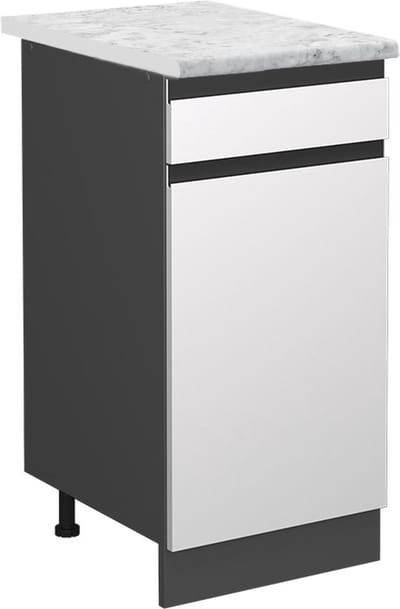 Vicco R-Line Keukenonderkast – 40 cm WB Marmer Wit