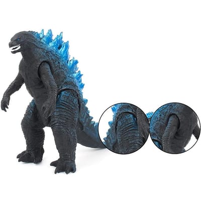 Actiefiguren Koning Cadeau Van De Monsters Speelgoed Godzilla Film Model Figma 22cm Zacht Rubber Beweegbare Gewrichten Kinder Speelgoed Jongens Cadeaus gray