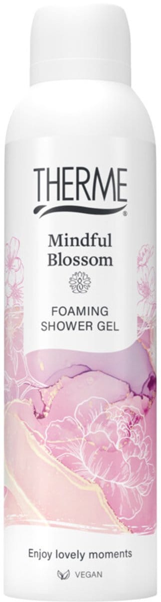 Therme Mindful Blossom Foaming Shower Gel - 3 x 200 ml - Voordeelverpakking