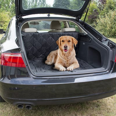 Duvoplus - Dierendeken - Hond - Comfy Koffer Beschermdeken 147x120cm Zwart - 1st