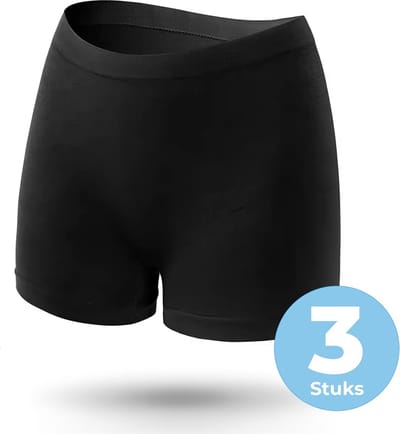 Joyful Parenting - Netbroekjes maat M - Set van 3 - Met Antislip - Kraamweek - Zwangerschapsbroek